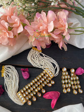 Royal Pearl and Kundan High Neck Choker-G2720